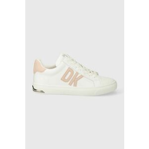 Dkny sneakers din piele ABENI culoarea alb K1486950 imagine