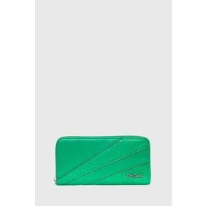 Desigual portofel culoarea verde imagine