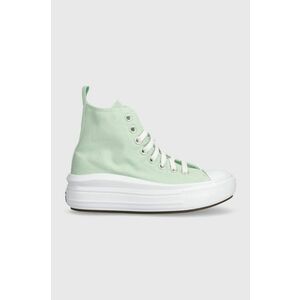 Converse tenisi copii culoarea verde imagine