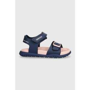 Geox sandale copii SANDAL FUSBETTO culoarea albastru marin imagine