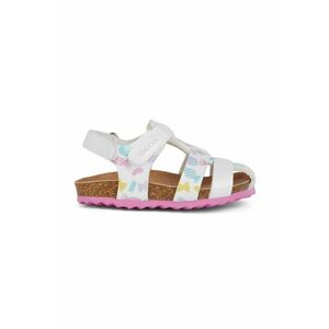 Geox sandale copii SANDAL CHALKI culoarea alb imagine