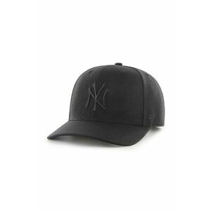 47brand șapcă MLB New York Yankees culoarea negru, cu imprimeu B-CLZOE17WBP-BKA imagine