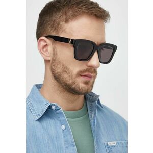 Alexander McQueen ochelari de soare barbati, culoarea negru imagine