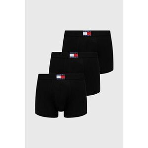Tommy Jeans boxeri 3-pack bărbați, culoarea negru UM0UM03156 imagine
