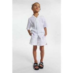 Marc Jacobs camasa de bumbac pentru copii culoarea alb imagine