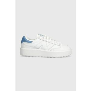 New Balance sneakers din piele CT302CLD culoarea alb imagine