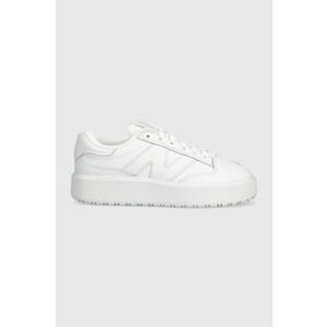 New Balance sneakers din piele CT302CLA culoarea alb imagine