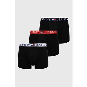 Tommy Jeans boxeri 3-pack bărbați, culoarea negru UM0UM03289 imagine