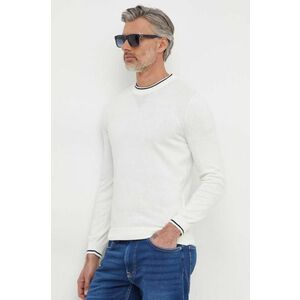 Pepe Jeans pulover de bumbac Mike culoarea alb, light imagine