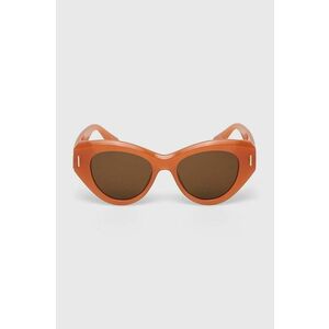Aldo ochelari de soare CELINEI femei, culoarea portocaliu, CELINEI.830 imagine