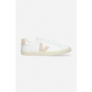 Veja sneakers din piele Esplar Logo culoarea alb, EO022335 EO022335-white imagine