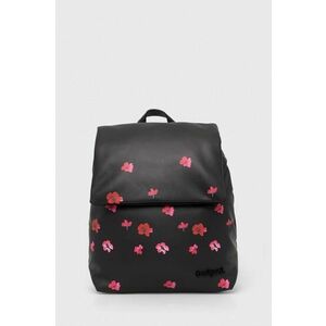 Desigual rucsac culoarea negru, mic, modelator imagine