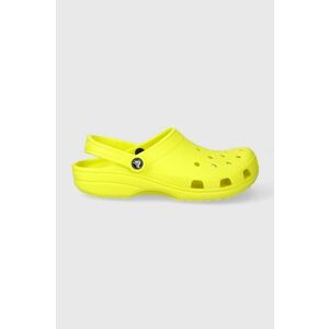 Crocs papuci Classic culoarea galben 10001 imagine