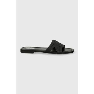 Karl Lagerfeld papuci BRIO femei, culoarea negru, KL85408 imagine