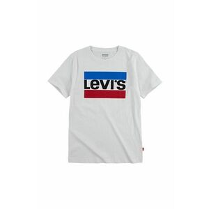 Levi's Tricou copii culoarea alb, cu imprimeu imagine
