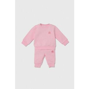 adidas Originals compleu bebe culoarea roz imagine