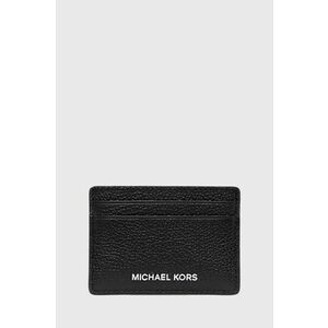 MICHAEL Michael Kors carcasa din piele culoarea negru imagine