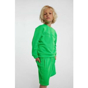 Marc Jacobs bluza copii culoarea verde, cu imprimeu imagine