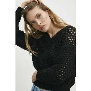 Answear Lab pulover femei, culoarea negru, călduros imagine