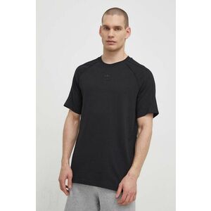 adidas Originals tricou din bumbac bărbați, culoarea negru, cu imprimeu IR9450 imagine