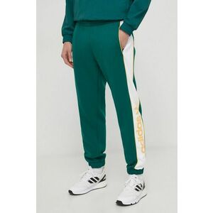 adidas Originals pantaloni de trening culoarea verde, cu imprimeu IT2442 imagine