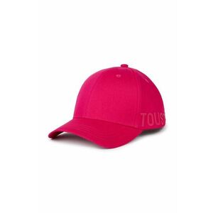 Tous șapcă de baseball din bumbac culoarea roz, uni 2002040025 imagine