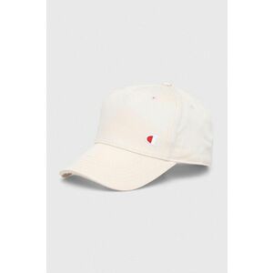 Champion șapcă de baseball din bumbac culoarea bej, cu imprimeu 805974 imagine
