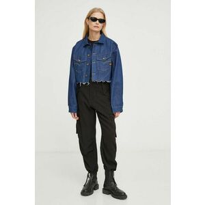G-Star Raw geaca jeans femei, de tranzitie, oversize imagine