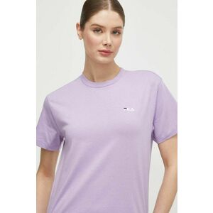 Fila tricou din bumbac culoarea violet imagine