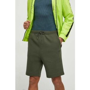 BOSS pantaloni scurti barbati, culoarea verde imagine