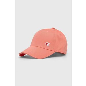 Champion șapcă de baseball din bumbac culoarea roz, uni 805974 imagine
