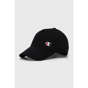 Champion șapcă de baseball din bumbac culoarea negru, cu imprimeu 805974 imagine
