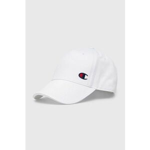 Champion șapcă de baseball din bumbac culoarea alb, cu imprimeu 805974 imagine