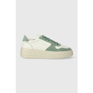 Copenhagen sneakers din piele CPH77 culoarea verde imagine