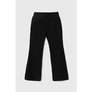 Abercrombie & Fitch pantaloni de trening pentru copii culoarea negru, melanj imagine
