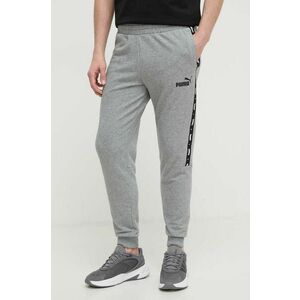 Puma pantaloni de trening culoarea gri, cu imprimeu 847388 imagine