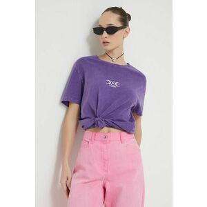 Kaotiko tricou din bumbac culoarea violet, cu imprimeu imagine