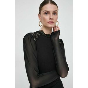 Morgan bluza femei, culoarea negru, neted imagine