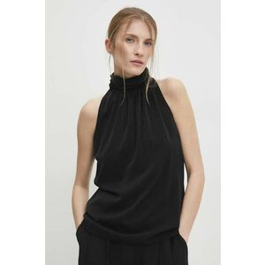 Answear Lab bluza femei, culoarea negru, neted imagine
