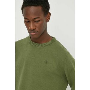 G-Star Raw pulover din amestec de lana barbati, culoarea verde, light imagine