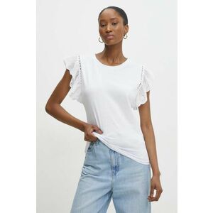 Answear Lab bluza femei, culoarea alb, neted imagine