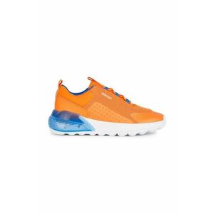 Geox sneakers pentru copii ACTIVART ILLUMINUS culoarea portocaliu imagine