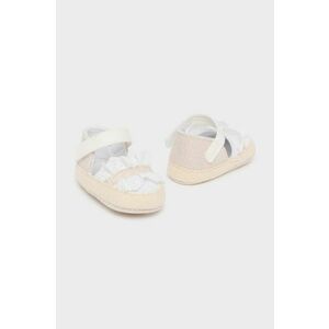 Mayoral Newborn pantofi pentru bebelusi culoarea alb imagine