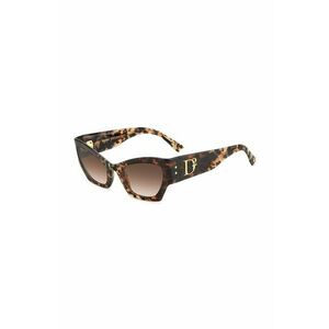 DSQUARED2 ochelari de soare femei, culoarea maro imagine