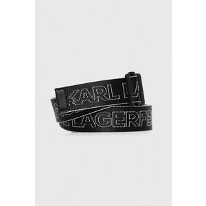 Karl Lagerfeld Jeans curea femei, culoarea negru imagine