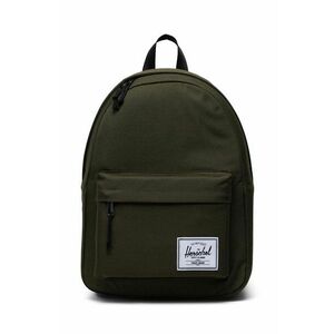 Herschel rucsac Classic Backpack culoarea verde, mare, neted imagine