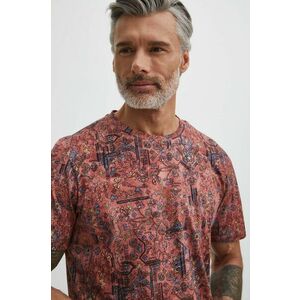Medicine tricou din bumbac barbati, culoarea violet, modelator imagine