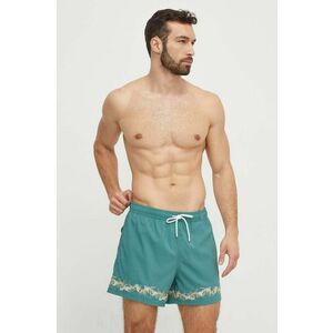 Abercrombie & Fitch pantaloni scurti de baie culoarea verde imagine