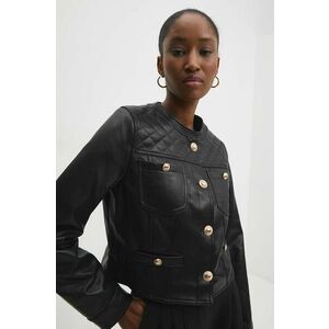 Answear Lab geaca femei, culoarea negru, de tranzitie imagine