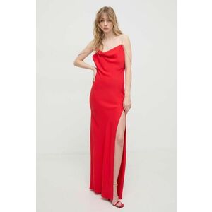 Nissa rochie culoarea roșu, maxi, drept RS14746 imagine